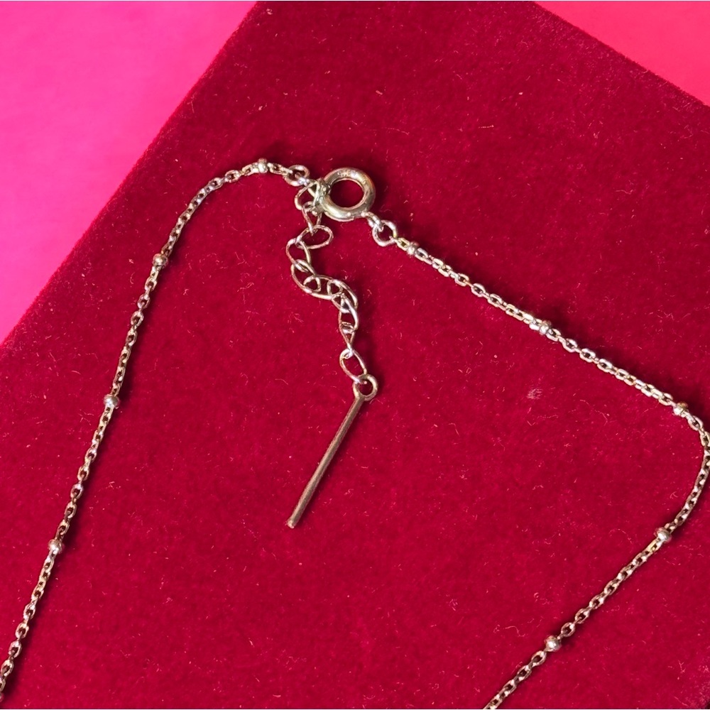 Folli Follei two necklaces Silver and Gold Cross and heart Necklace  925 silver. - Picture 14 of 16